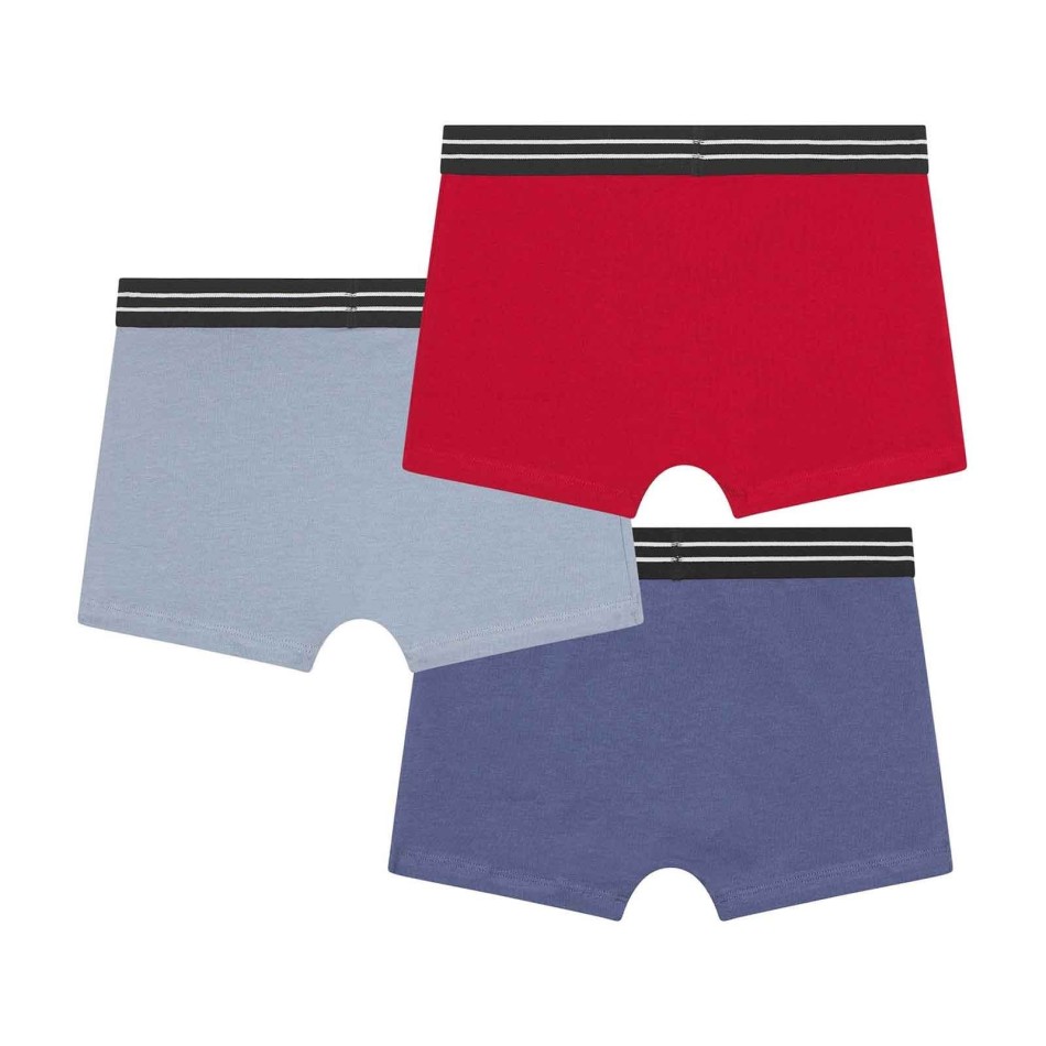 DIM 3-pack Ecodim boxerkalsonger i bomullsstretch för pojkar