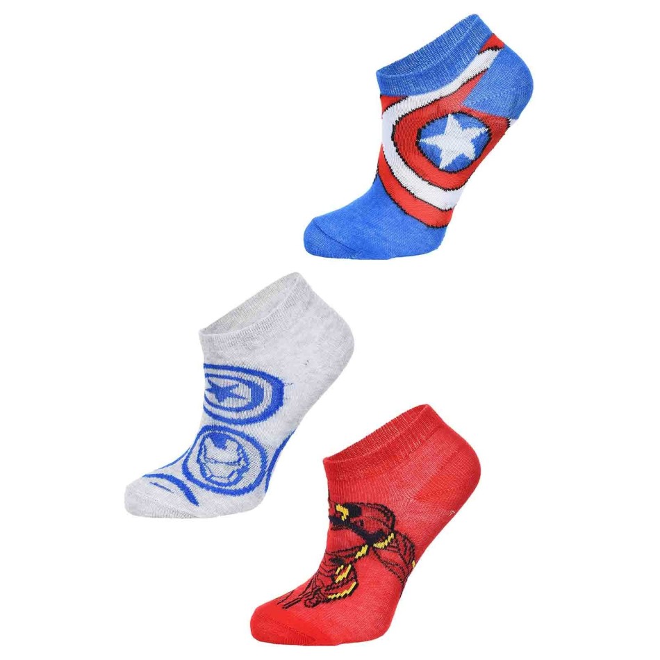 3 par MARVEL Avengers-strumpor för pojkar