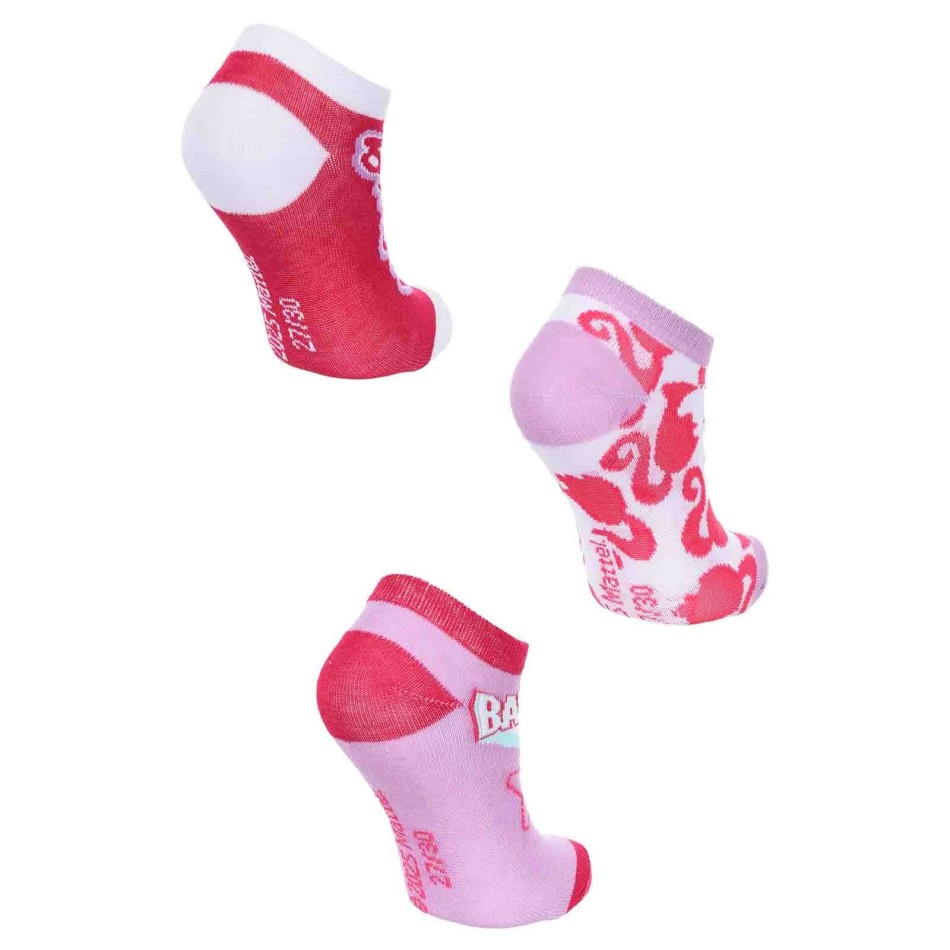 Lot de 3 Paires de Socquettes Fille Barbie (Chaussettes) French Market chez FrenchMarket