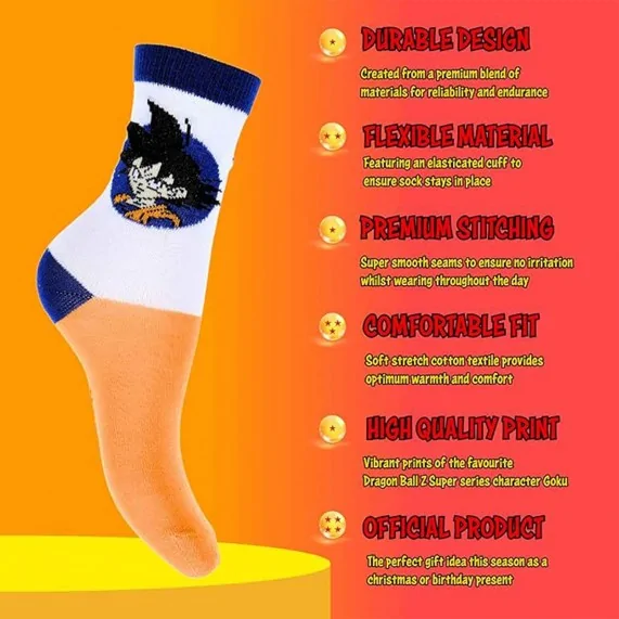 6 Paar Dragon Ball Z Socken für Jungen (Dragon Ball Socken) French Market auf FrenchMarket 6 Paar Dragon Ball Z Socken für Jungen (Dragon Ball Socken) French Market auf FrenchMarket