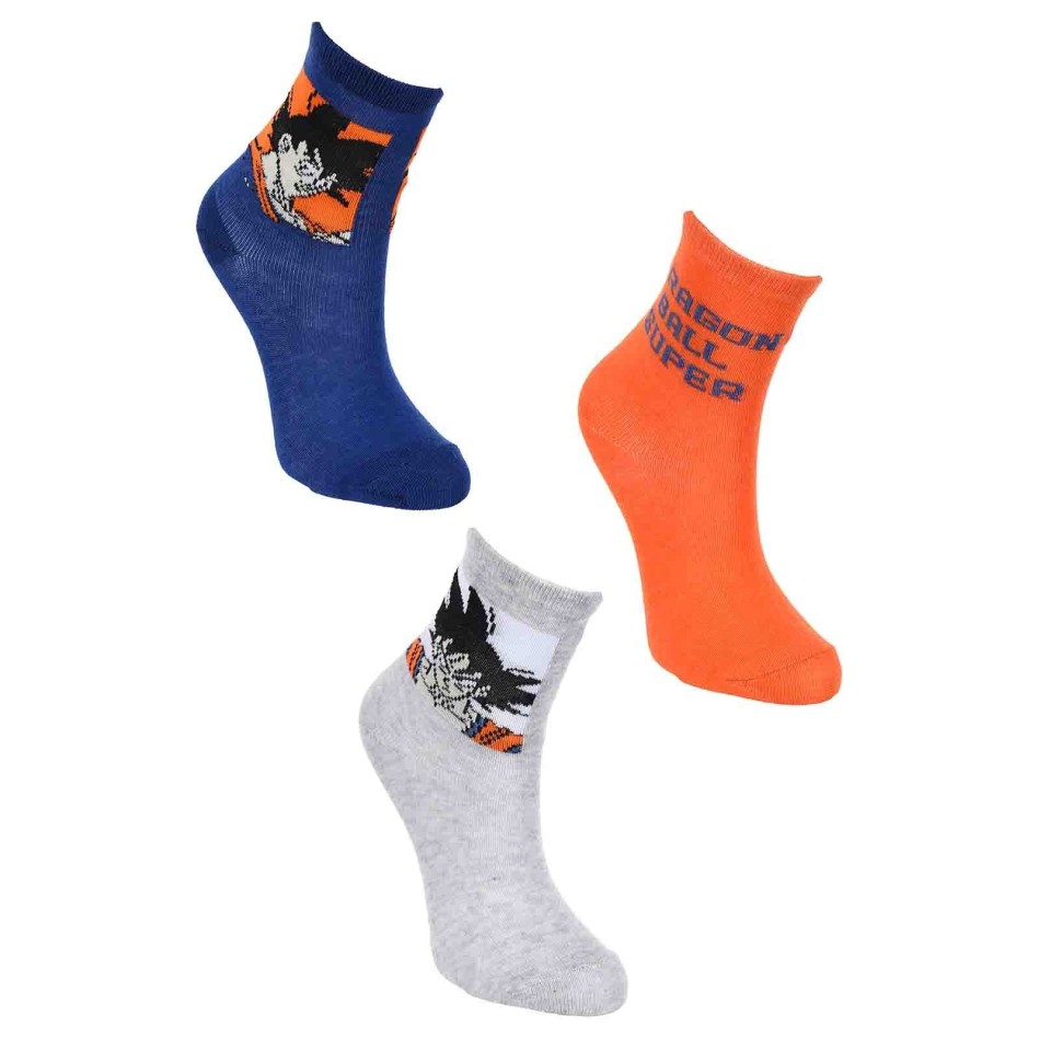 6 par Dragon Ball Z San Goku Vegeta Boy bomullsstrumpor