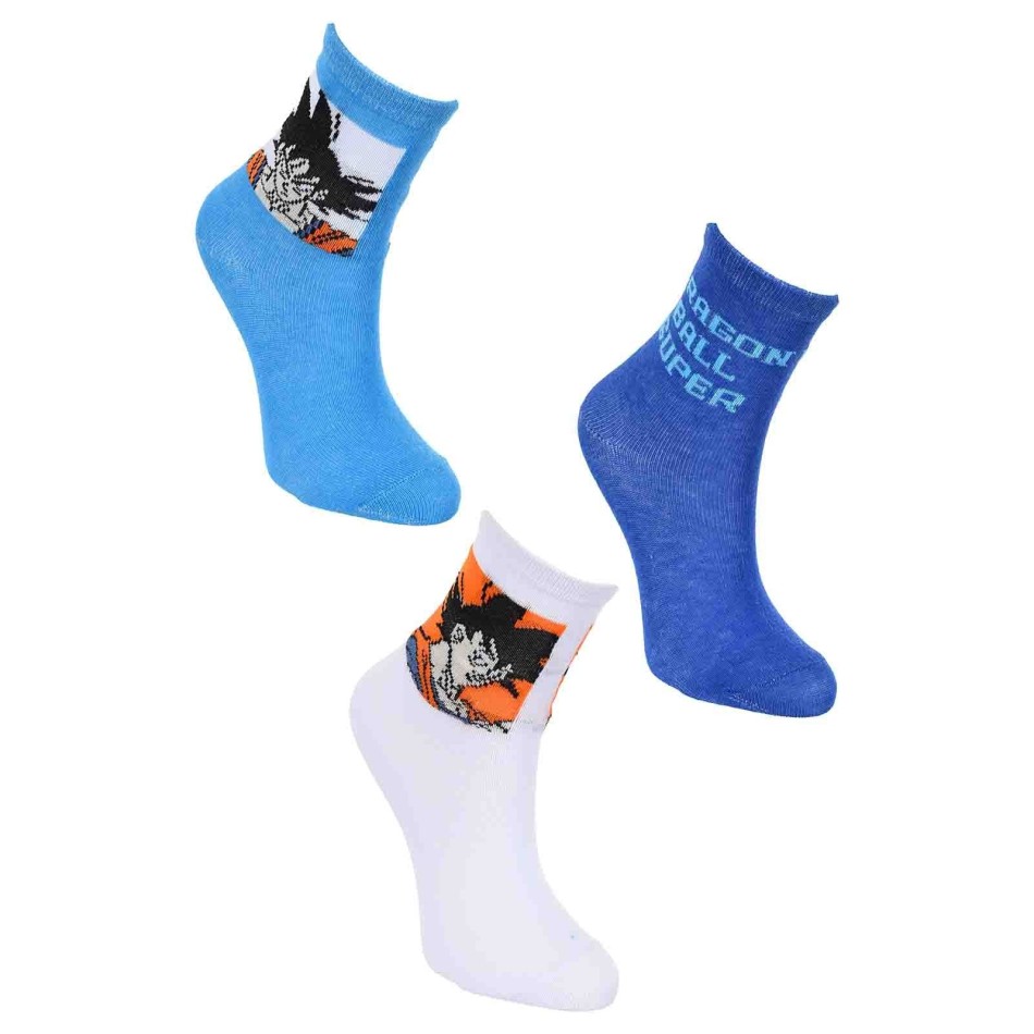 6 par Dragon Ball Z San Goku Vegeta Boy bomullsstrumpor