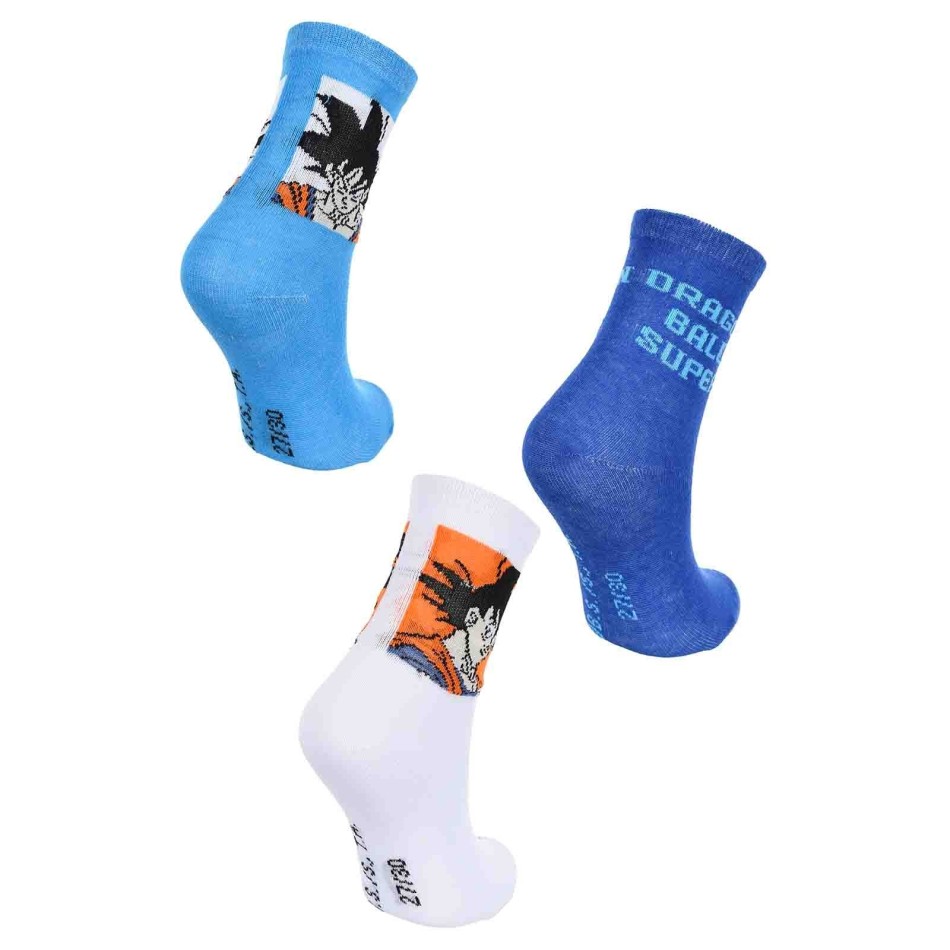 6 par Dragon Ball Z San Goku Vegeta Boy bomullsstrumpor