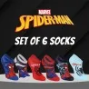 MARVEL Spider-Man Ragazzo 6-Pack Calzini (Fantasie) French Market chez FrenchMarket