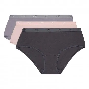 Lot de 3 Boxers Unis Coton...