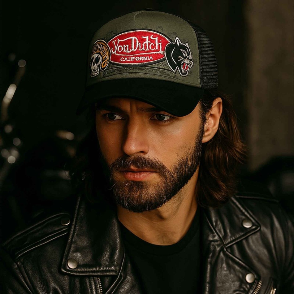 Von Dutch Herrkeps dam Trucker Patches "Vi lever fortfarande