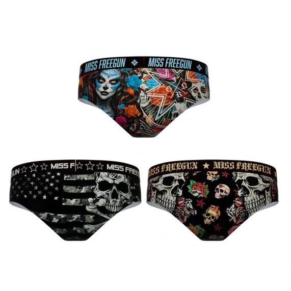 Lot de 3 Boxers Femme Microfibre (Boxer Femme) Freegun chez FrenchMarket Lot de 3 Boxers Femme Microfibre (Boxer Femme) Freegun chez FrenchMarket