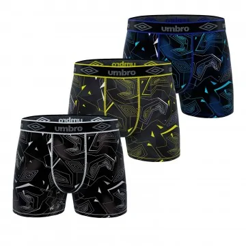 3er-Pack Herren Boxer aus Mikrofaser Sport (Boxershorts für Männer) Umbro auf FrenchMarket