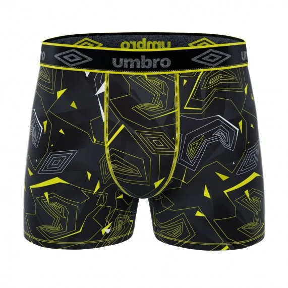 Set di 3 boxer sportivi da uomo in microfibra (Boxer da uomo) Umbro chez FrenchMarket
