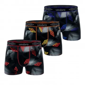 3er-Pack Herren Boxer aus Mikrofaser Sport (Boxershorts für Männer) Umbro auf FrenchMarket