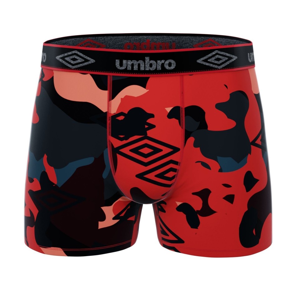 UMBRO Set om 3 sportboxers i mikrofiber för män