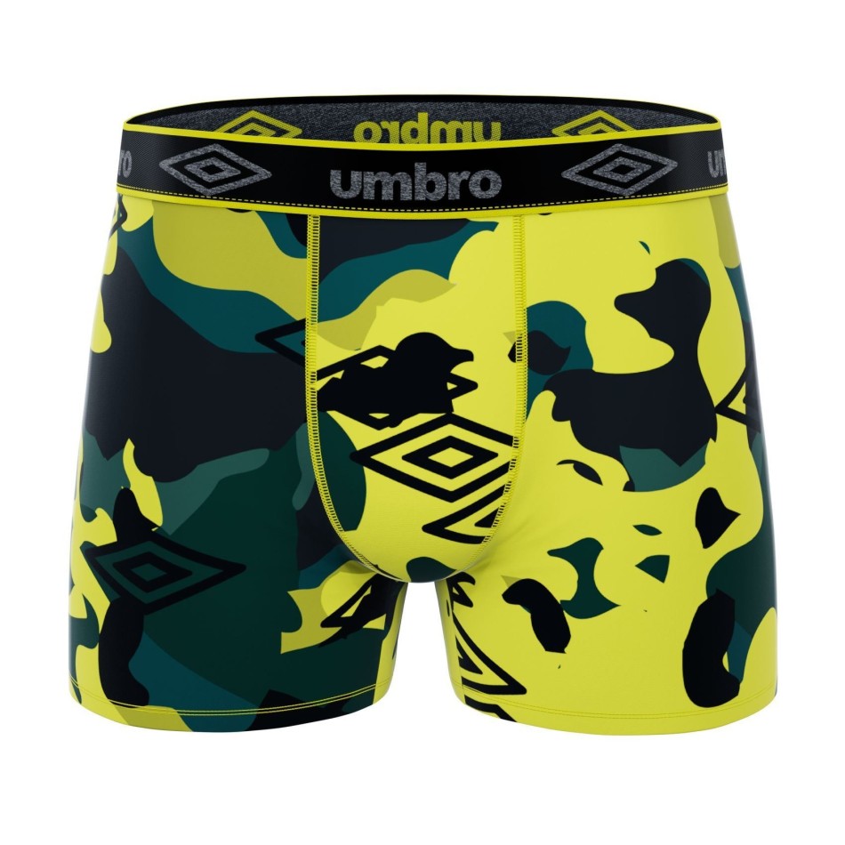 Juego de 3 bóxers deportivos de microfibra para hombre (Calzoncillos para hombre) Umbro chez FrenchMarket