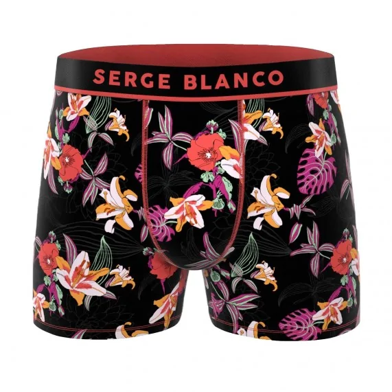 3er-Pack Boxershorts für Männer aus Mikrofaser (Boxershorts für Männer) Serge Blanco auf FrenchMarket