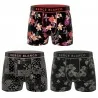 Lot de 3 Boxers Homme Microfibre (Lot boxers Homme) Serge Blanco chez FrenchMarket