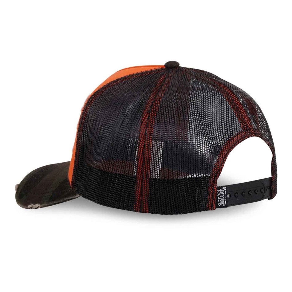 Trucker Cap Von Dutch x Schott "Camo Map" - Orange or Camo - Limited Edition