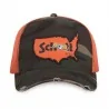 Casquette Trucker Von Dutch x Schott " Camo Map" (Casquettes) Von Dutch chez FrenchMarket