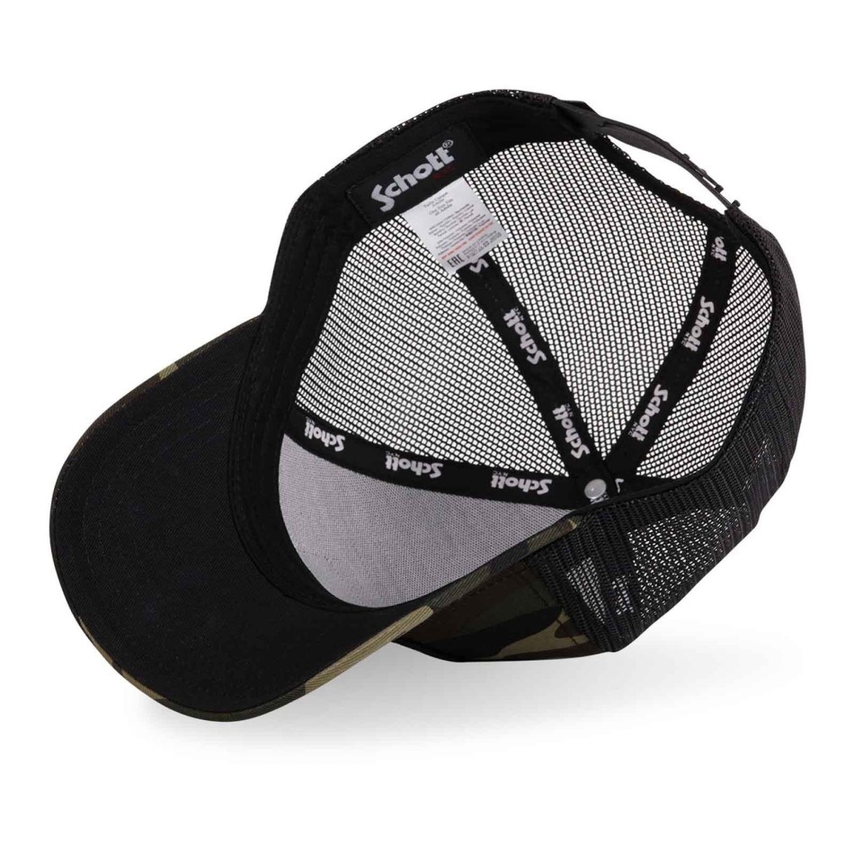 Casquette Trucker Von Dutch x Schott "Army"