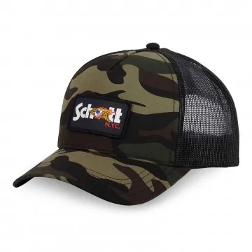 Casquette Trucker Von Dutch x Schott "Army" (Gorras) Von Dutch chez FrenchMarket