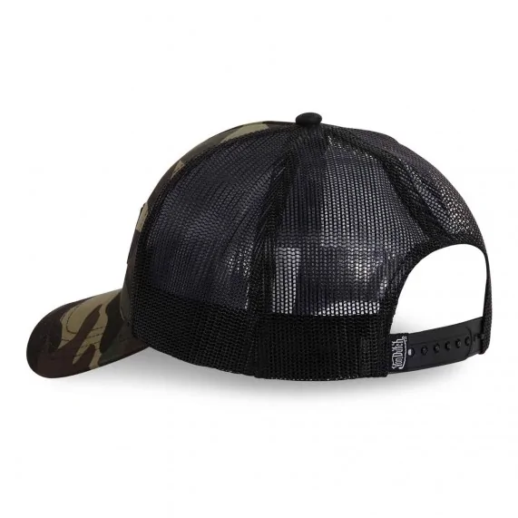 Casquette Trucker Von Dutch x Schott "Army" (Casquettes) Von Dutch chez FrenchMarket
