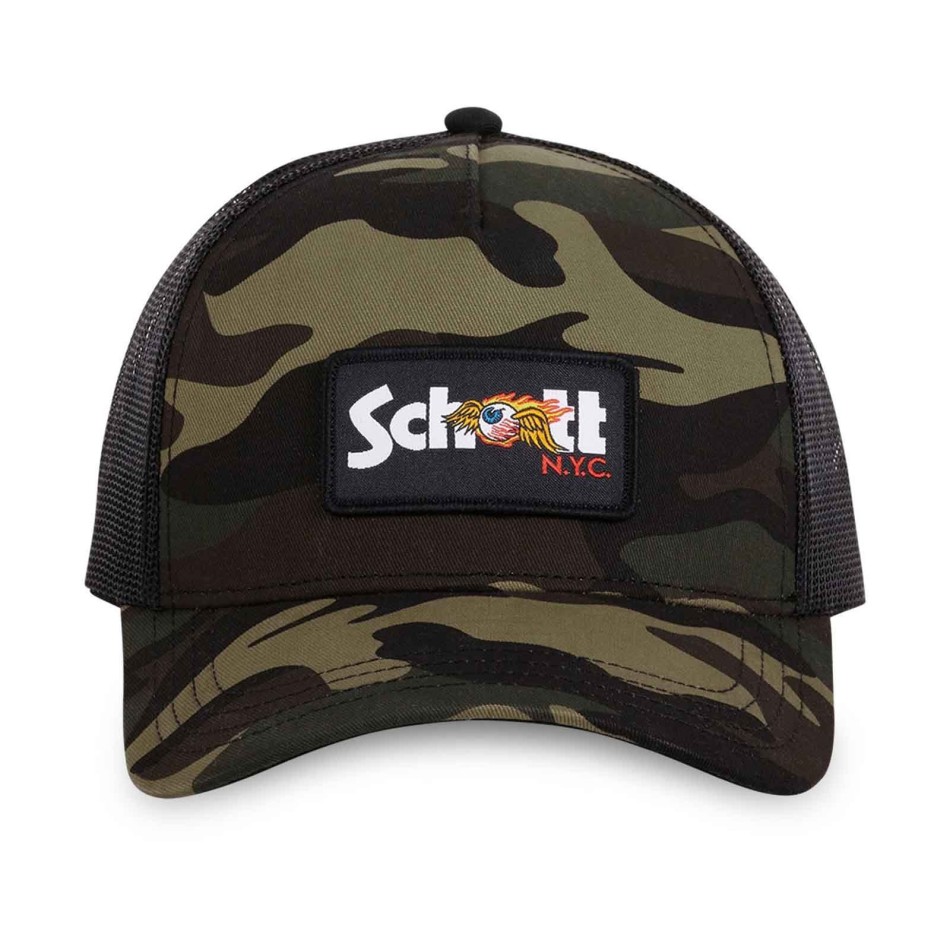 Army Trucker-keps Von Dutch x Schott N.Y.C.
