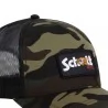 Casquette Trucker Von Dutch x Schott "Army" (Casquettes) Von Dutch chez FrenchMarket