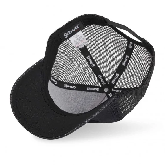 Casquette Trucker Von Dutch x Schott "Glitter" (Casquettes) Von Dutch chez FrenchMarket
