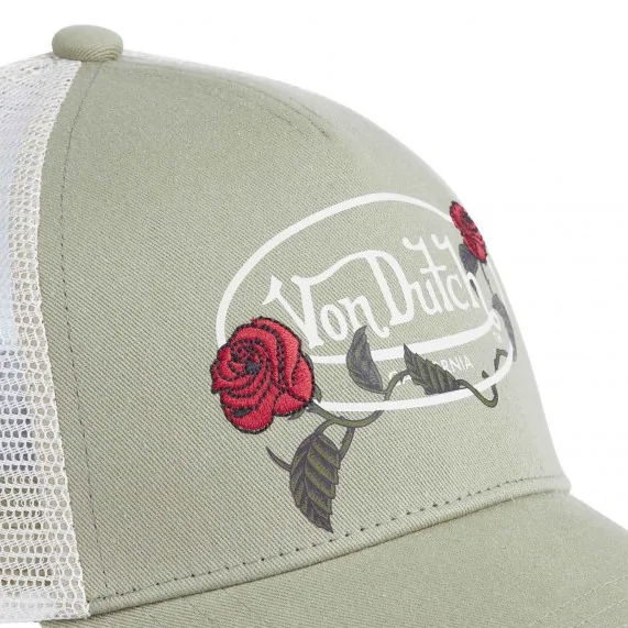 Roses" Trucker Cap (Caps) Von Dutch on FrenchMarket