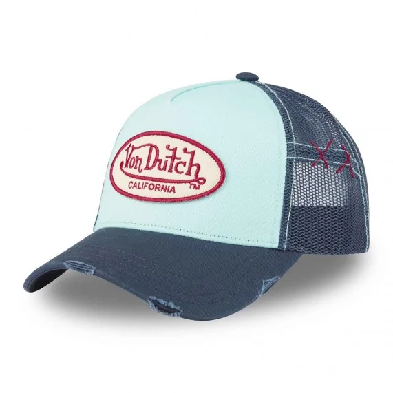 Casquette Trucker Effet Usé "Grey" (Casquettes) Von Dutch chez FrenchMarket
