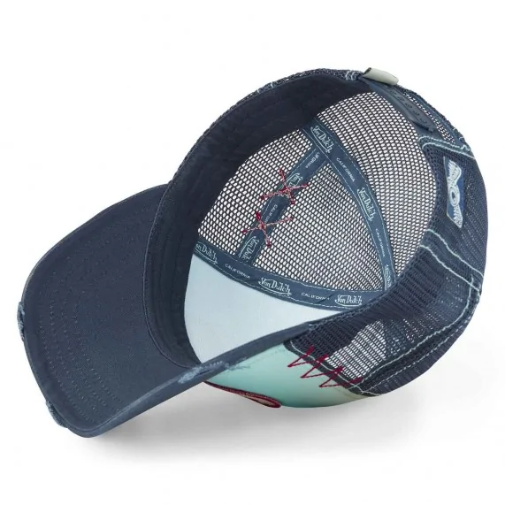 Casquette Trucker Effet Usé "Grey" (Casquettes) Von Dutch chez FrenchMarket