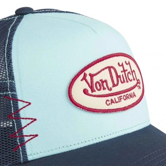 Casquette Trucker Effet Usé "Grey" (Casquettes) Von Dutch chez FrenchMarket