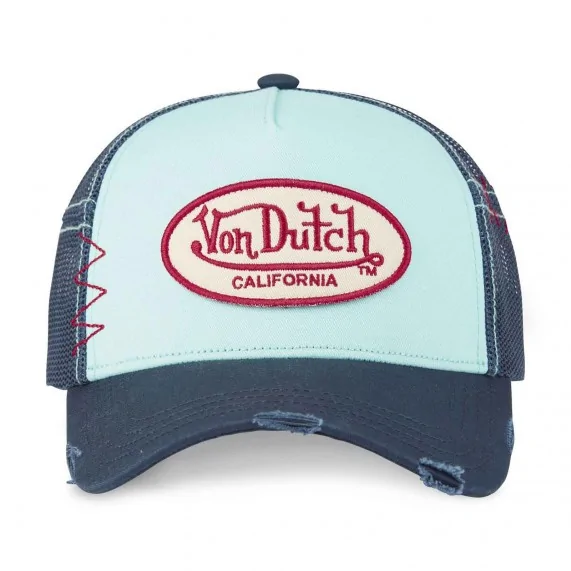 Casquette Trucker Effet Usé "Grey" (Casquettes) Von Dutch chez FrenchMarket