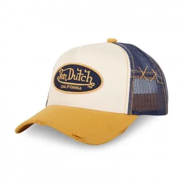 Gorra Trucker gris desgastada (Gorras) Von Dutch chez FrenchMarket