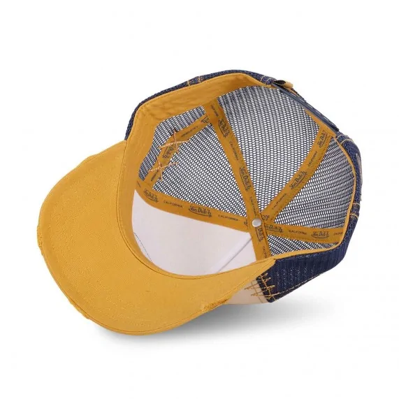 Casquette Trucker Effet Usé "Grey" (Casquettes) Von Dutch chez FrenchMarket