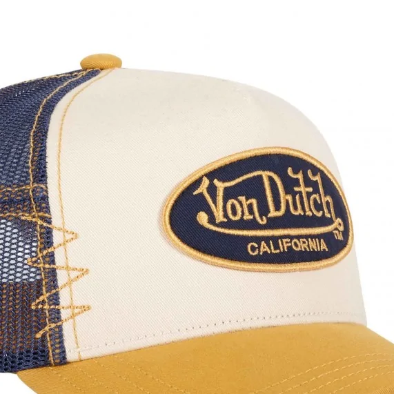 Casquette Trucker Effet Usé "Grey" (Casquettes) Von Dutch chez FrenchMarket