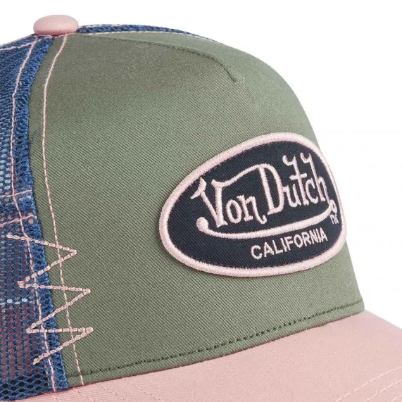 Casquette Trucker Effet Usé "Grey" (Casquettes) Von Dutch chez FrenchMarket