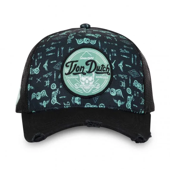 Casquette Trucker Vintage "Print Edition" (Casquettes) Von Dutch chez FrenchMarket