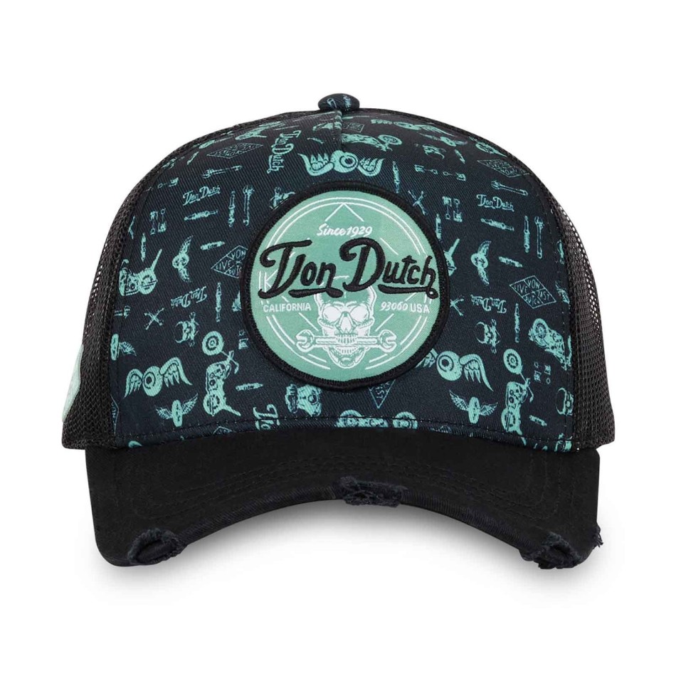 Casquette Trucker Vintage "Print Edition" (Casquettes) Von Dutch chez FrenchMarket