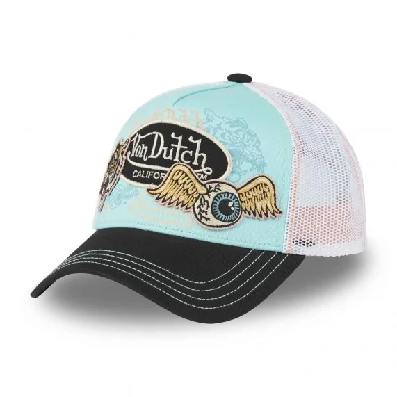 Cappello trucker "Tiger" con toppe (Cappellino) Von Dutch chez FrenchMarket Cappello trucker "Tiger" con toppe (Cappellino) Von Dutch chez FrenchMarket