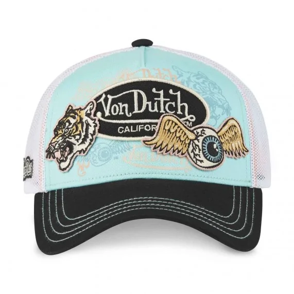 Cappello trucker "Tiger" con toppe (Cappellino) Von Dutch chez FrenchMarket