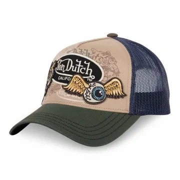 Casquette Trucker Patches "Tiger" (Gorras) Von Dutch chez FrenchMarket