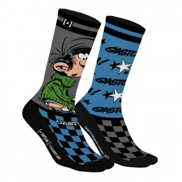 Chaussettes de Sport Tennis "Gaston Lagaffe" (Sportsokken) Capslab chez FrenchMarket