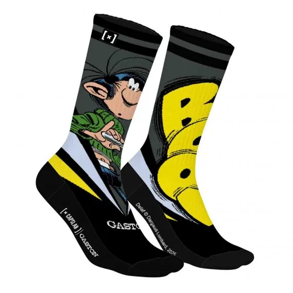 Gaston Lagaffe" Tennis Socks (Sports socks) Capslab on FrenchMarket