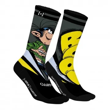 Chaussettes de Sport Tennis "Gaston Lagaffe" (Sportsokken) Capslab chez FrenchMarket