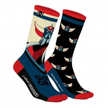 Goldorak" "Grendizer" Sportsokken (Sportsokken) Capslab chez FrenchMarket