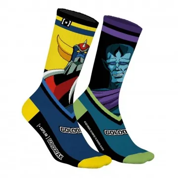 Goldorak" "Grendizer" Sportsokken (Sportsokken) Capslab chez FrenchMarket
