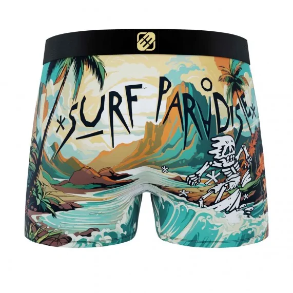 Calzoncillos bóxer de microfibra "Wild Summer" para hombre (Calzoncillos para hombre) Freegun chez FrenchMarket