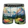 Calzoncillos bóxer de microfibra "Wild Summer" para hombre (Calzoncillos para hombre) Freegun chez FrenchMarket