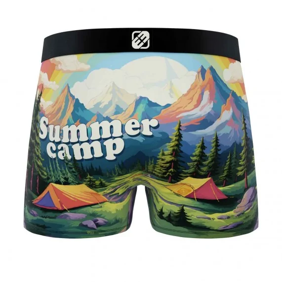 Boxer da uomo "Wild Summer" in microfibra (Boxer da uomo) Freegun chez FrenchMarket