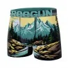 Calzoncillos bóxer de microfibra "Wild Summer" para hombre (Calzoncillos para hombre) Freegun chez FrenchMarket