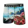 Calzoncillos bóxer de microfibra "Wild Summer" para hombre (Calzoncillos para hombre) Freegun chez FrenchMarket